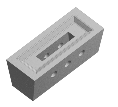 Vuurvast brandersteen (5 gaten) VIGAS 12 DPA, PEL en VIGAS 16