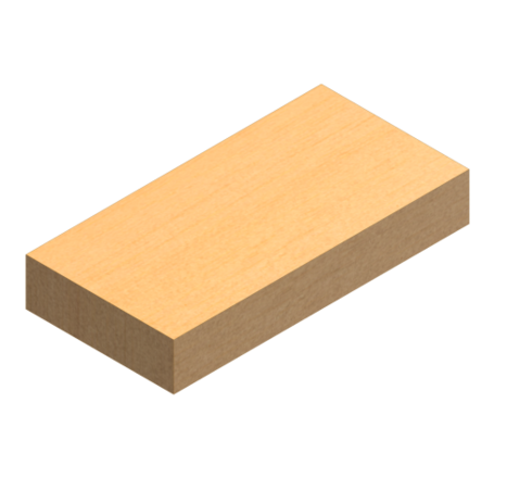 Vuurvaste P4 stenen voor verbrandingskamer VIGAS-ketels. Afmetingen 125 x 40 x 250 mm