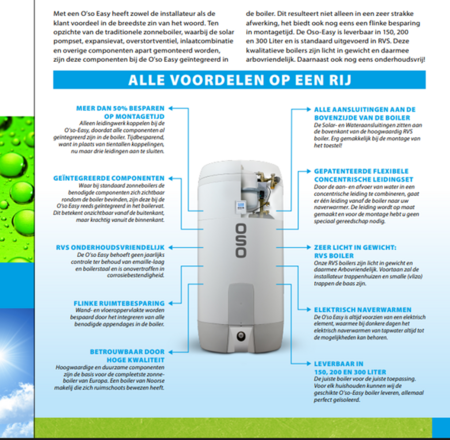 Oso Easy zonneboiler