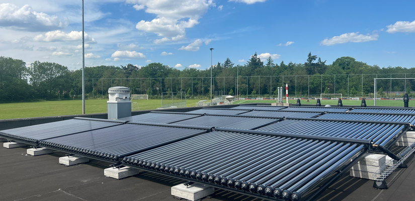 sport vereniging heatpipe collectoren