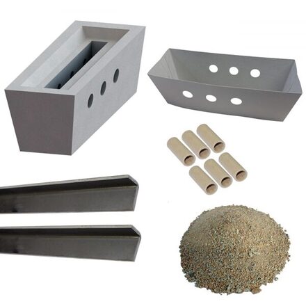 vloerreparatieset HVS-2540 voor het vernieuwen van de vuurvaste vloer